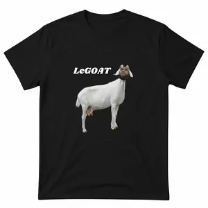 [100% Cotton] Funny Lebron James GOAT Hilarious Vintage Style Tee, Funny Meme Basketball Lebron Graphic Tshirt, Unisex Shirt For Men, Top Cotton Menswear Adult Unisex T-Shirt Golf Gift T-Shirt For Men And Women