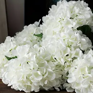 6pcs Faux Hydrangea Set - 18.5-Inch Large Multicolor Hydrangea Artificial Flowers, No Maintenance Required for Indoor and Outdoor Decor. Suitable for Weddings, Farmhouse and Office Centerpieces, Artificial Flowers For Outside