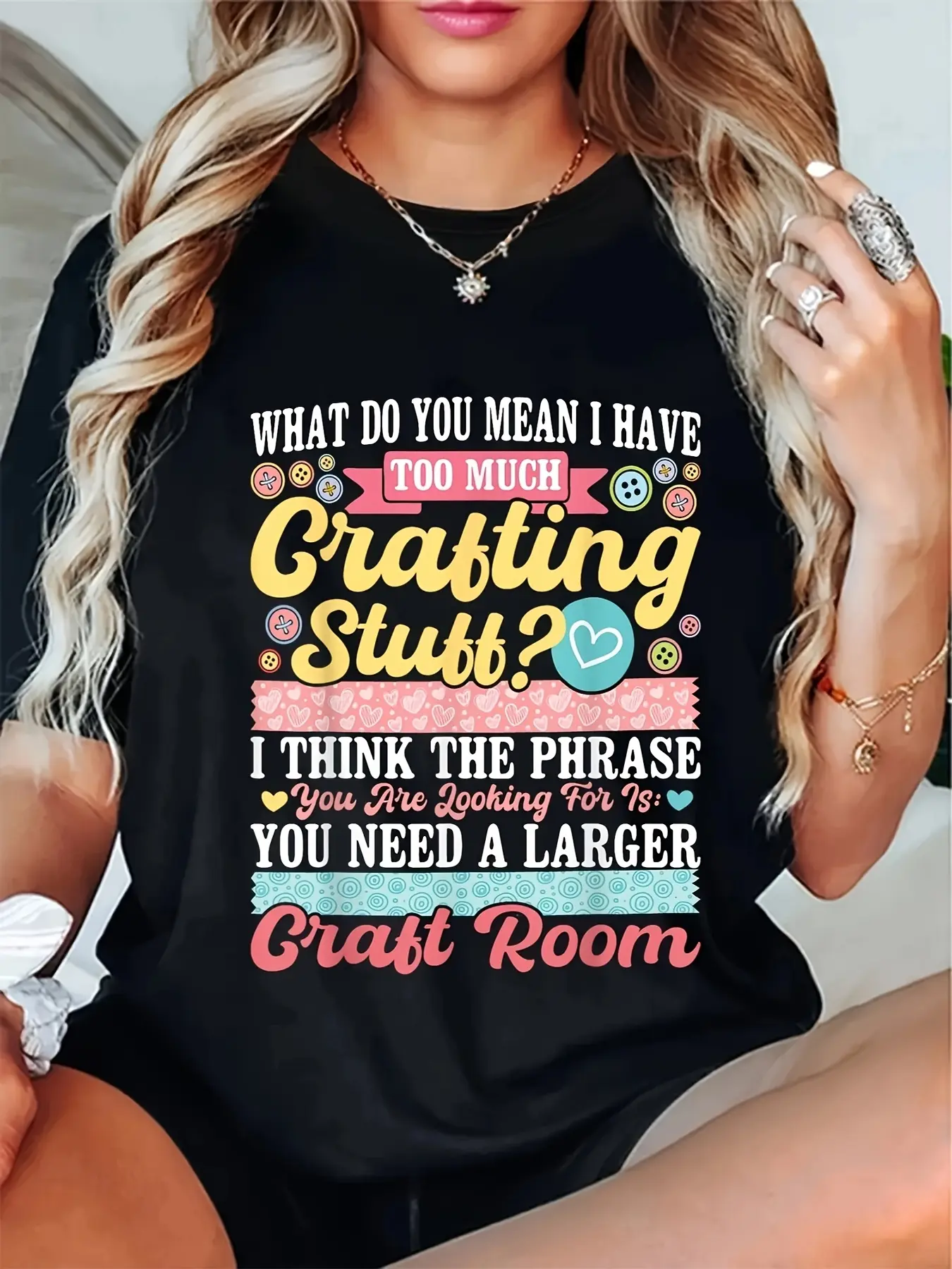 Craft humor t-shirts-_do you need a bigger craft h unisex soft cotton short sleeve t shirt, vintage graphic casual tee for men women teens, perfect birthday holiday gift for camping travel gym daily street  wear
