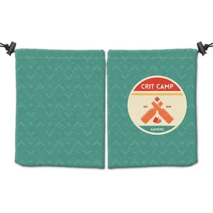 Crit Camp Green Dice Bag