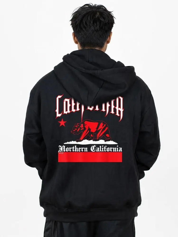 California Original Red Chicano Clothing San Diego Hoodie Medium Heavy Sweatshirt for Men & Women S-5XL Loose Fit Unisex Streetwear Top