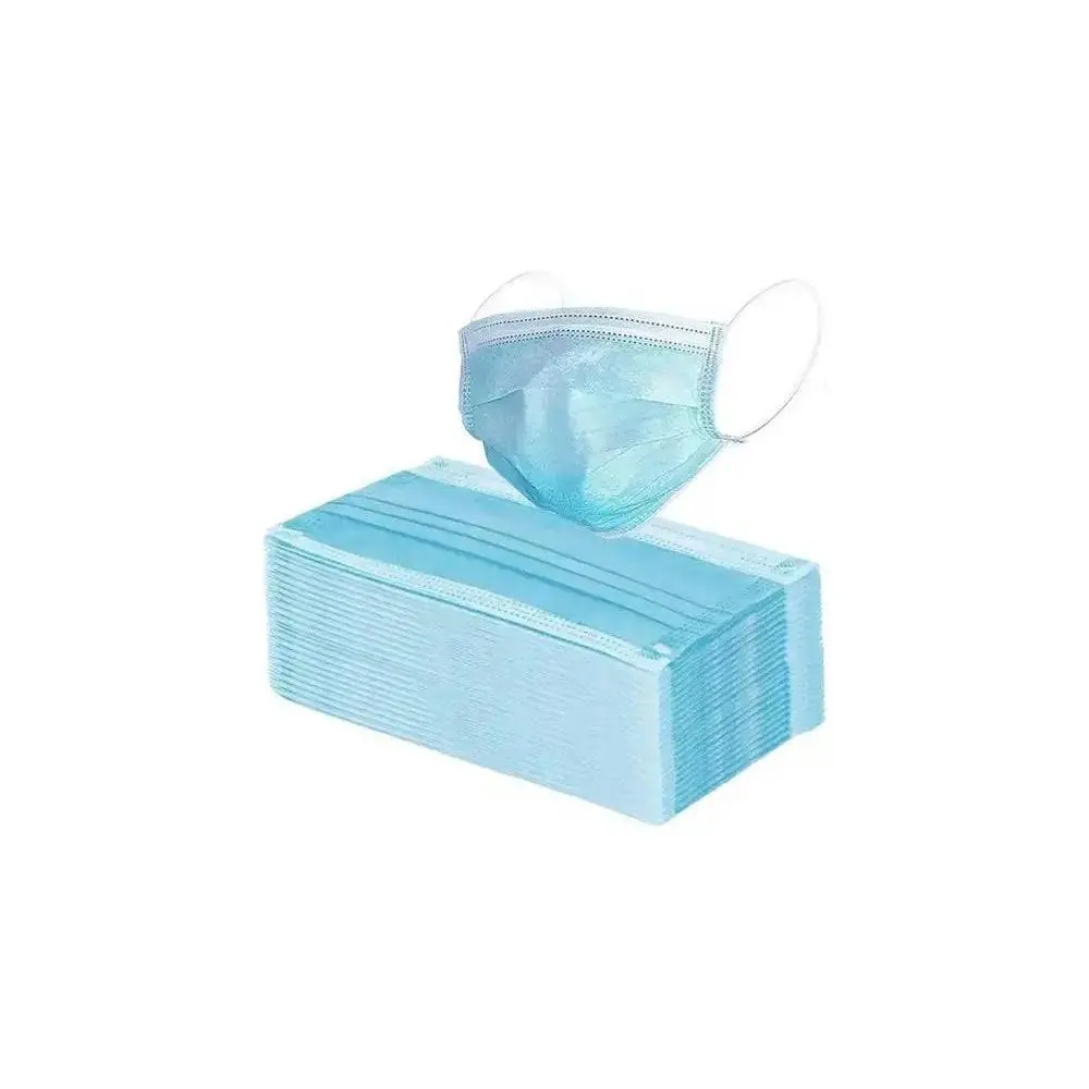 Blue Surgical 3 Layer Disposable Face Mask 50 Pieces