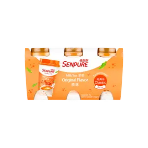 XIANGPIAOPIAO Original Coconut Jelly Milk Tea - 80g x 3 Cups, Random Packaging