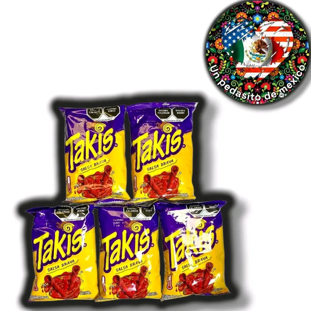 5 Pack Takis Salsa Brava