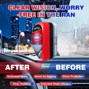 Car Glass Anti-Fog Spray, Windshield Spray, Long-Lasting Fog Protection, Car Window De-Fogger, Clear Driving in Rain, 120ML