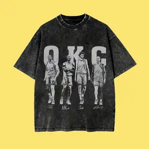 Shai Gilgeous Holmgren Williams Retro 90s Basketball Shirt, OKC team basketball Hoodie, Fan Apparel, Basketball Special Edition Signed Wash Shirt, Gift for OKC fan