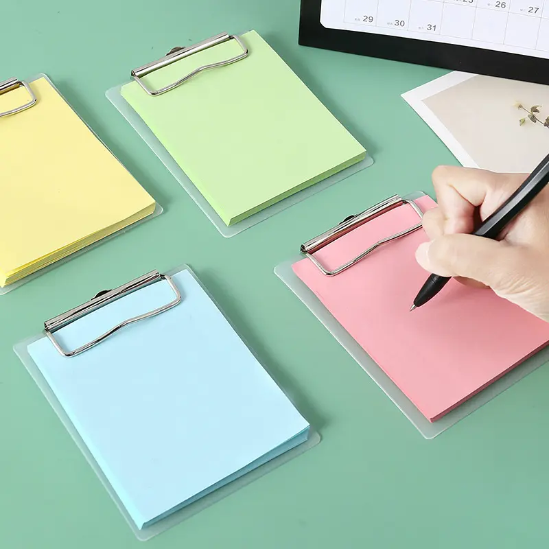 4.7in 50 Sheets of Mini Clipboard Notepads - Office Supplies & Office Accessories - Portable - Perfect for Nurses, Students, Office Workers & More - Fits Easily into Large Pockets & Purses!