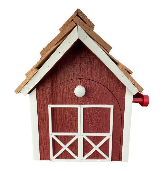 Barn Mailbox | Rustic Wood Mailbox | Amish Wooden Mailbox Barn Mailbox | Rustic Wood Mailbox | Amish Wooden Mailbox