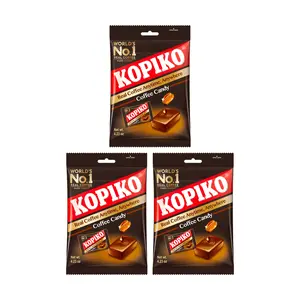 KOPIKO Indonesian Coffee Candy 3 Pack - Rich Aroma, Original Flavor, 120g Each - Authentic Indonesian Specialty