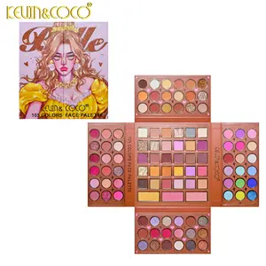 Queen Belle 105-Color Eyeshadow Palette for Makeup Flawless Gift