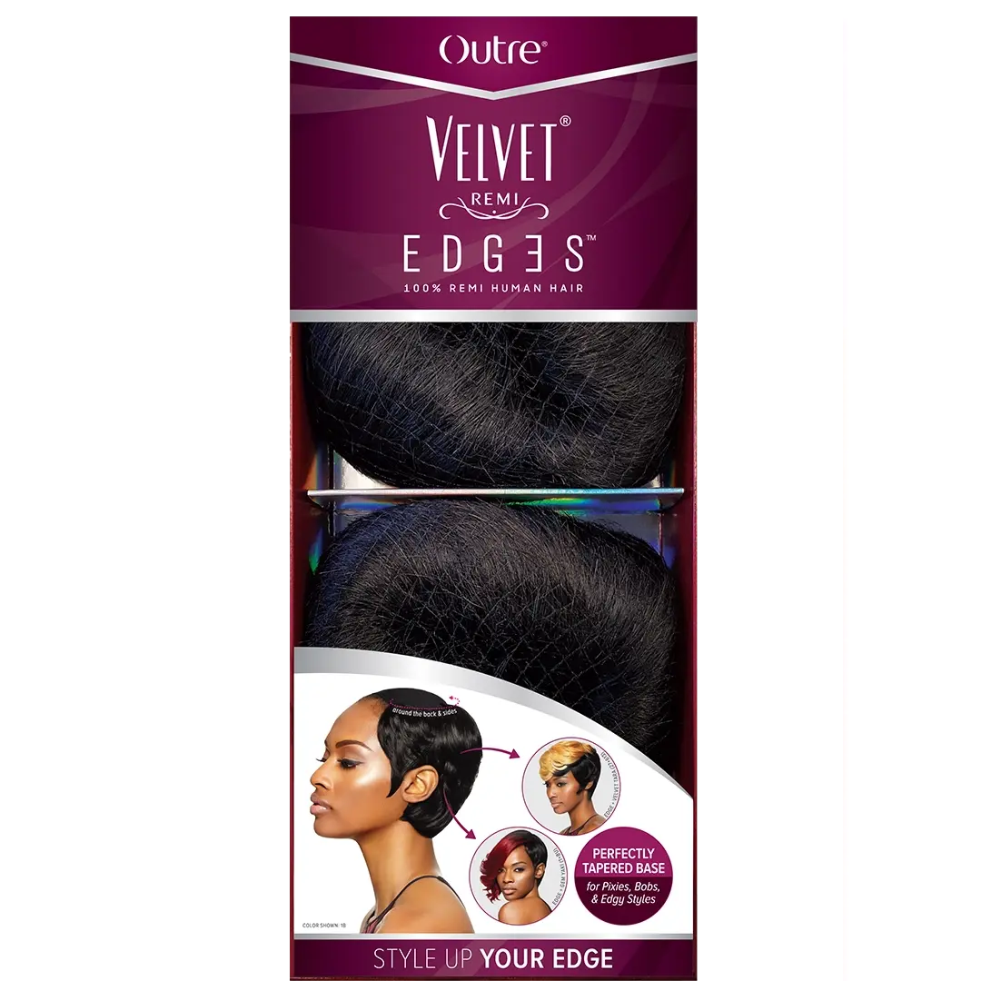 Outre Velvet Remi Edges Human Hair Weaves