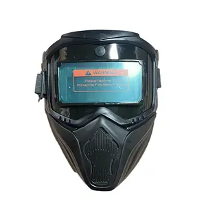 Auto Darkening Welding Helmet Heavy Duty Industrial with 1 Mask + 10 Protection Screens, Adjustable Shade, Lightweight Design, Perfect for Welders & Metal Workers