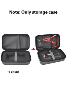 Car Jump Starter Storage Bag, Portable Travel Storage Car Jump Starter Storage Box, Car Battery Charger and Jumper Cables Storage Bag for Car Jump Starter (case Only)