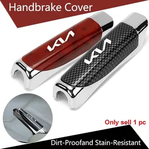 Abs Car Handbrake Grip Cover, Carbon Fiber Pattern, Hand Brake Cover for Kia Rio Ceed Sportage Cerato Soul Sorento Picanto Optima Accessories