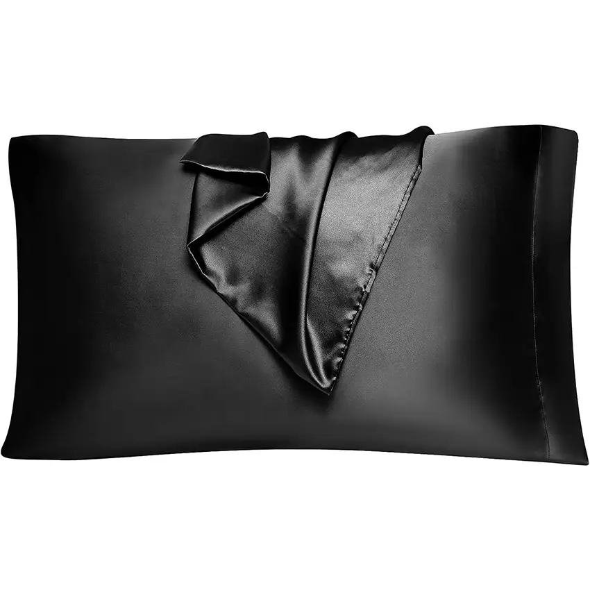 2 Pack Satin Pillowcases Queen Size 20x30, Soft Silk-Like Pillow Covers for Hair & Skin, Black Pillowcases with Envelope Closure   Calendar DIY  Full Drill crystal   craft Electric Pen Tray art round acrylic dot painting  dot diamond halloween own wall