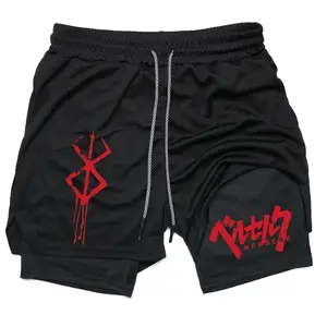 Guts the Black Swordsman Gym Shorts