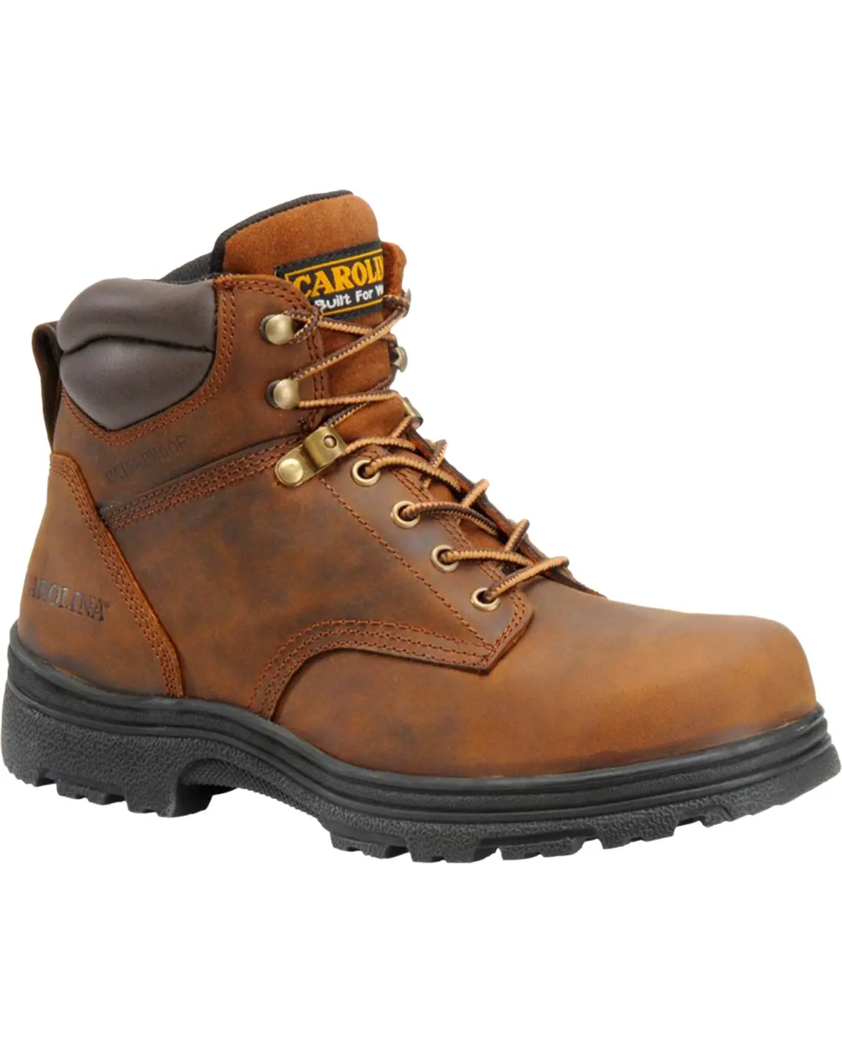 Carolina Men's Men'S 6" Waterproof Work Boot Steel Toe - Ca3526
