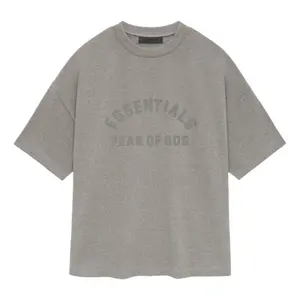 Fear of God Essentials SS24 Heavy T-shirt 'Heather Grey' 125SU242001F