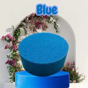 Round colorful sponge for diy uses