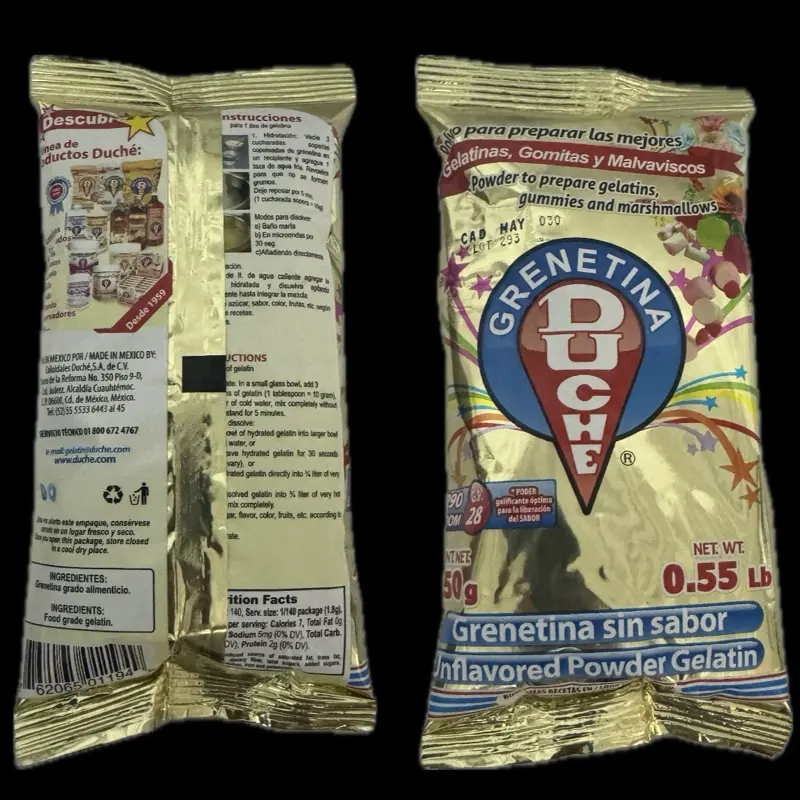 SMALL Grenetina Duche (Powder to Prepare Gelatin, gummy’s and marshmallows) 0.55lb
