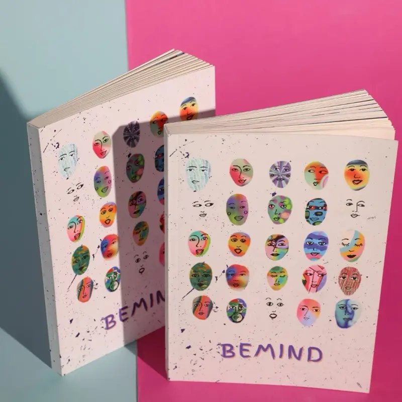 BeMind Planner for Mind & Life - Creative Planner with Colorful Art Design for Mindfulness and Life Organization