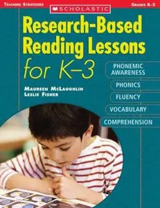 USED-Research-Based Reading Lessons for K 3: Phonemic Awareness, Phonics, Fluency, Vocabulary and Comprehension by Maureen McLaughlin (Paperback)