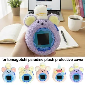 Plush Protective Cover Handmade Multifunctional Protective Case Protective Shell for Tamagotchi Paradise