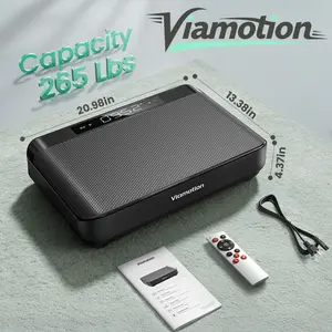 【Spring Glow Up】Viamotion Vibration Plate - Home Relaxation, Low-Noise 150W Motor, 1-99 Speed Levels, Safe Dual Voltage Protection, Office Wellness, Multi-Function, LED Display, Muscle Relaxation, Exercise Equipment, Home Fitness Equipment,  Home Gym Kit