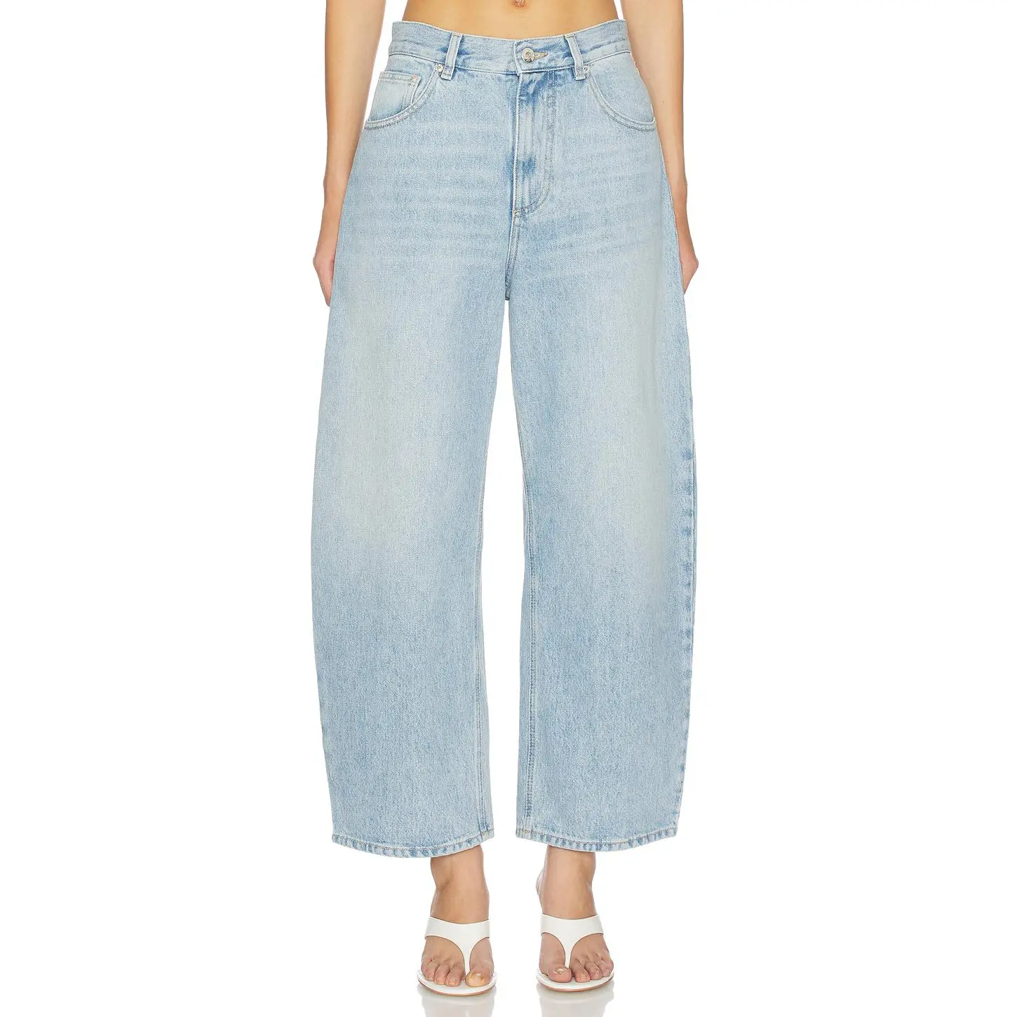 Blumarine Denim Balloon in Sterling Blue