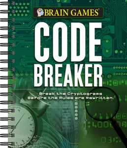 USED-Brain Games - Code Breaker by Publications International Ltd (Spiral-bound)