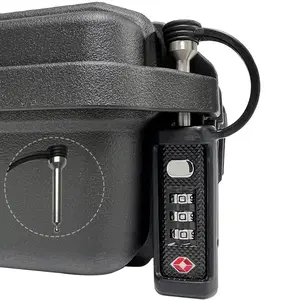 LAFENLIN TSA Approved Combination Gun Case Lock – 3-Digit Cut-Resistant Padlock for Pistol, Rifle & Hard Travel Cases