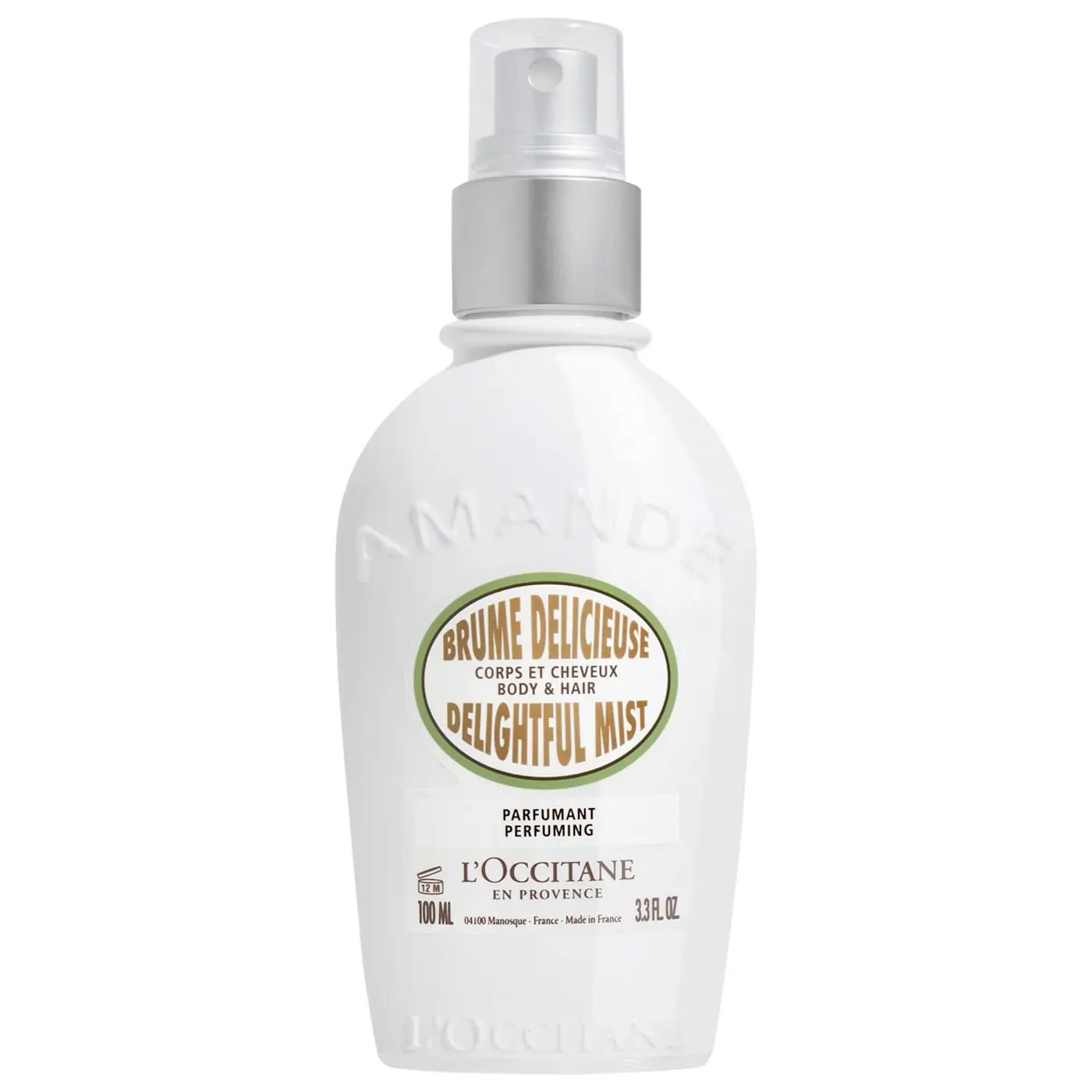 L'Occitane  Almond Hair & Body Fragrance Mist