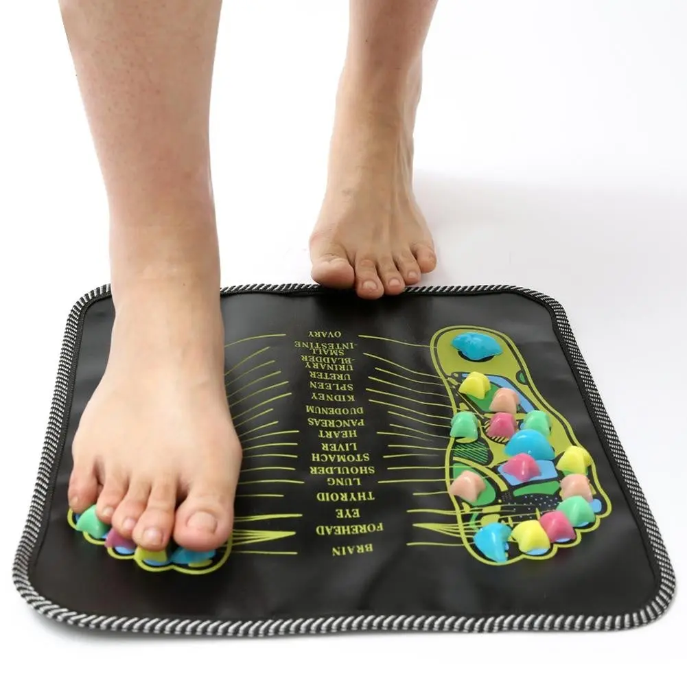Cobblestone Foot Massage Mat for Women and Men Body Care Gift Lightweight