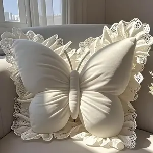 Pillow butterfly shaped decoration cute bed pillow sofa home decoration (sports and outdoor)