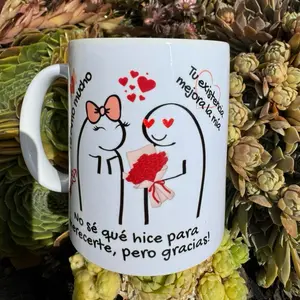 Gracias Mi Amor, Taza Para La Mejor Novia o Novio Regalo de San Valentín 11oz Regalo De San Valentín Para El Amor De Mi Vida Coffee Ceramic
