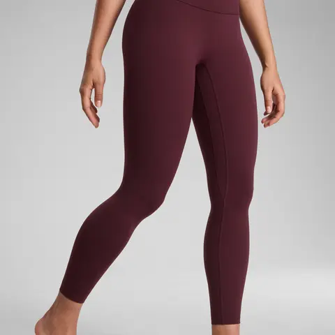 CRZ YOGA SculptAir No Front Seam Yoga Leggings 25" - High Waisted Womens Pants Workout Pilates Athletic V Back Buttery Soft