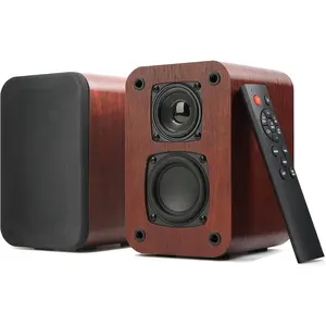 Powered Bluetooth Bookshelf Speakers, 40W Record Player Speakers with 2.75 Inch