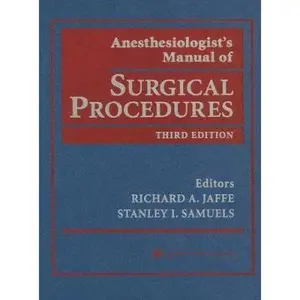 USED-Anesthesiologist's Manual of Surgical Procedures by Stanley I. Samuels (Hardcover)