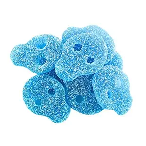 Halal XL Sour Blue Gummy Skulls