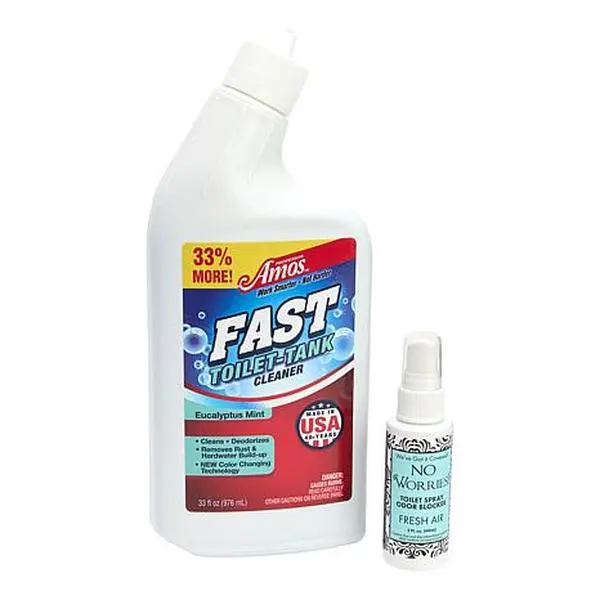 Professor Amos Fast Toilet-Tank 33oz Concentrate & Toilet Spray