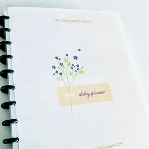 Daily Hourly Undated Planner - 6 Month Undated Planner