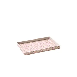 LoveShackFancy Evaline Tray in Strawberry Macaroon