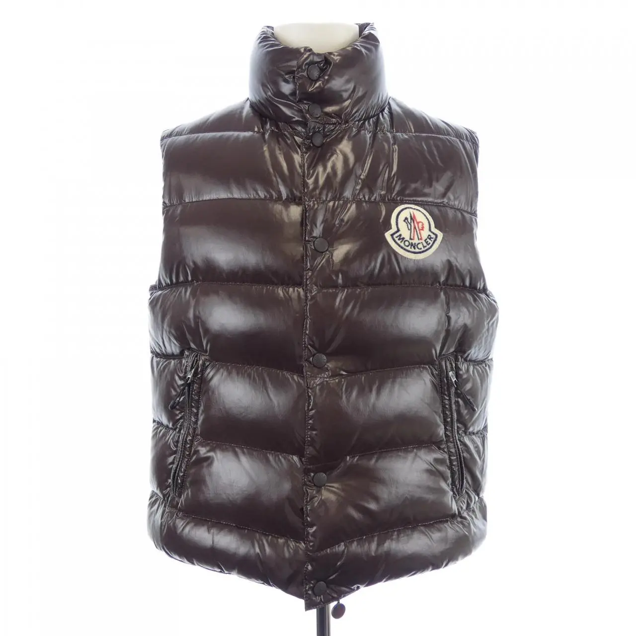 Pre-owned MONCLER Nylon Small Leather Goods TIBET Down Vest
