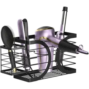 Hair Dryer Holder Station Hair Tools Storage Rack, for Blow Dryer, Hair Curling Iron, Brush