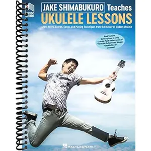 Jake Shimabukuro Teaches Ukulele Lessons with Online Video | Beginner Ukulele Method for Notes Chords and Songs | Learn to Play Ukulele Techniques from a Modern Master |Instructional Sheet Music Guide