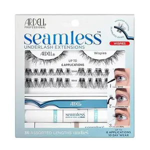 Ardell Seamless Wispies Underlash Extensions Eyelashes Fluffy