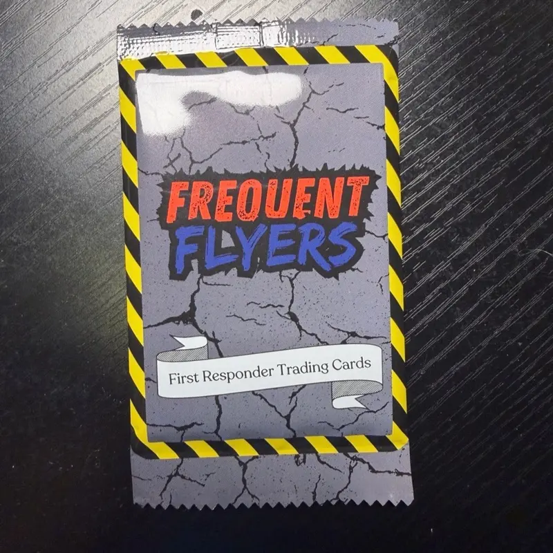Frequent Flyers First Responder Trading Card Collectible Multipack Booster Pack - Autograph Cards, Signed by the Salty Paramedic, First Responder Trading Cards