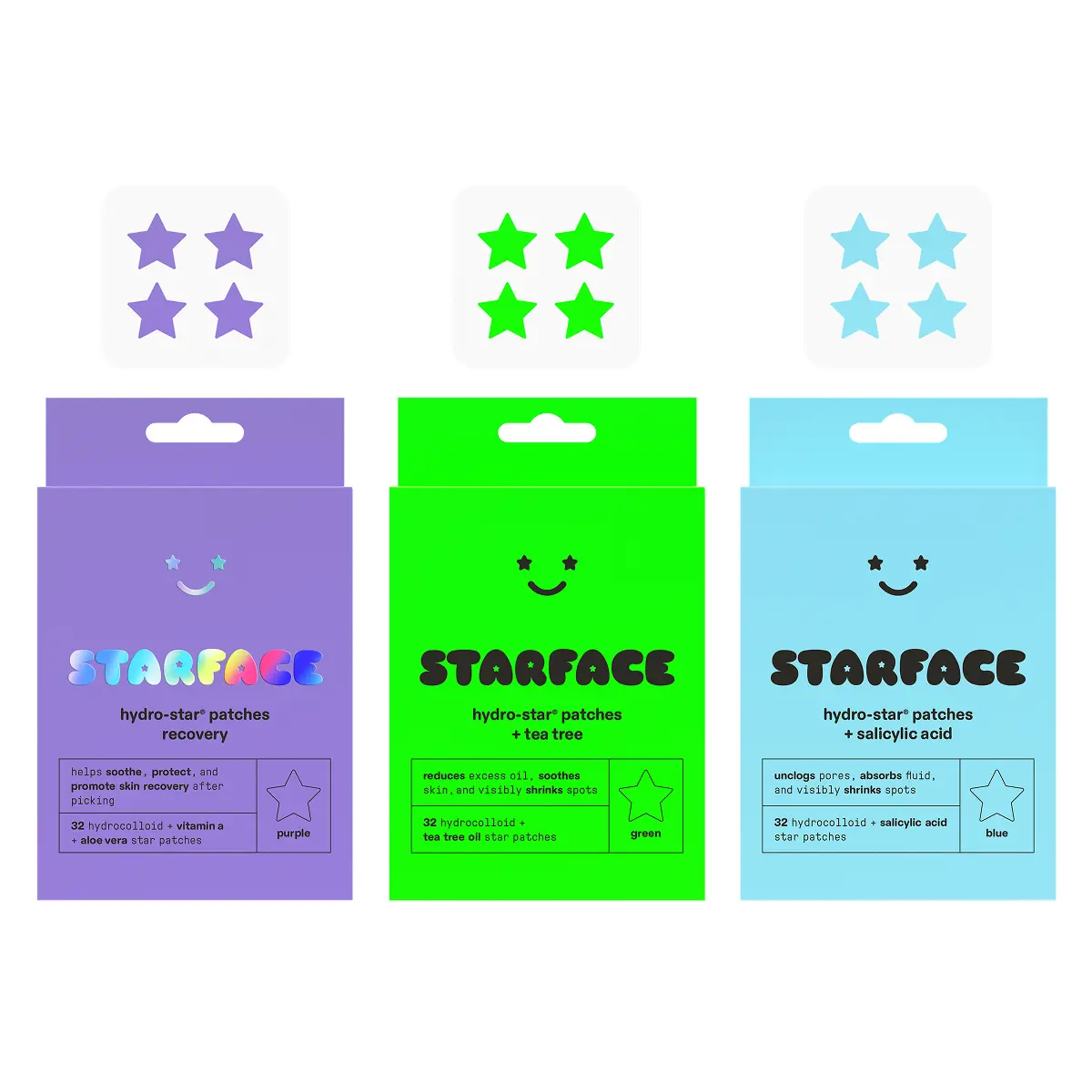Starface Hydro-Star Bundle, 3 Refill Packs