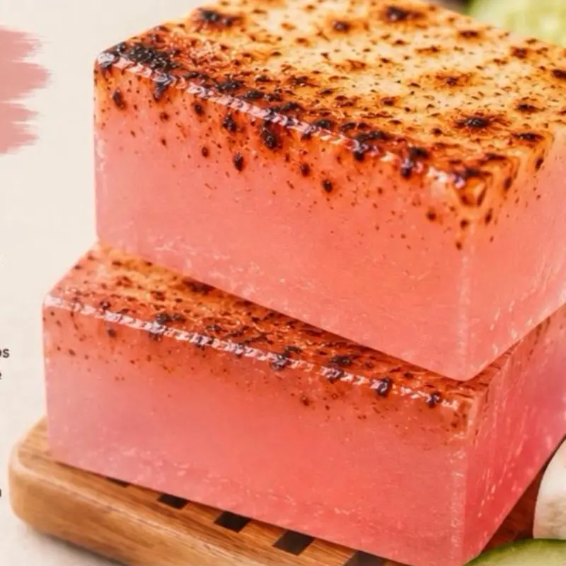Burnt Marshmallow Scented Fluff Soap, Gentle Cleansing Bar for Daily Use