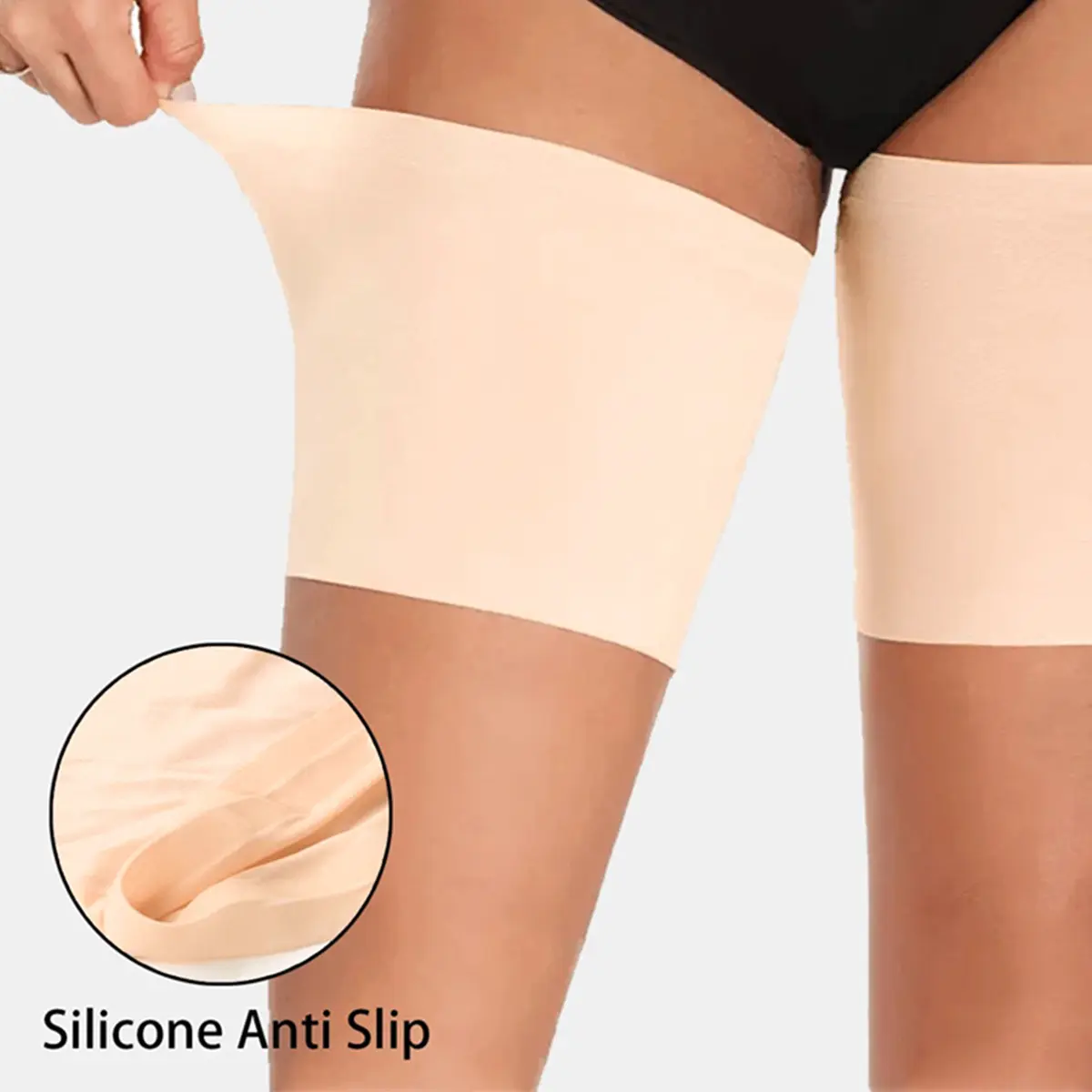 1 pair of tight thigh sleeves, Leg Compression Sleeves, for running sports, thigh support and anti-slip wrapping, elastic, unisex, Sports Compression Sleeves